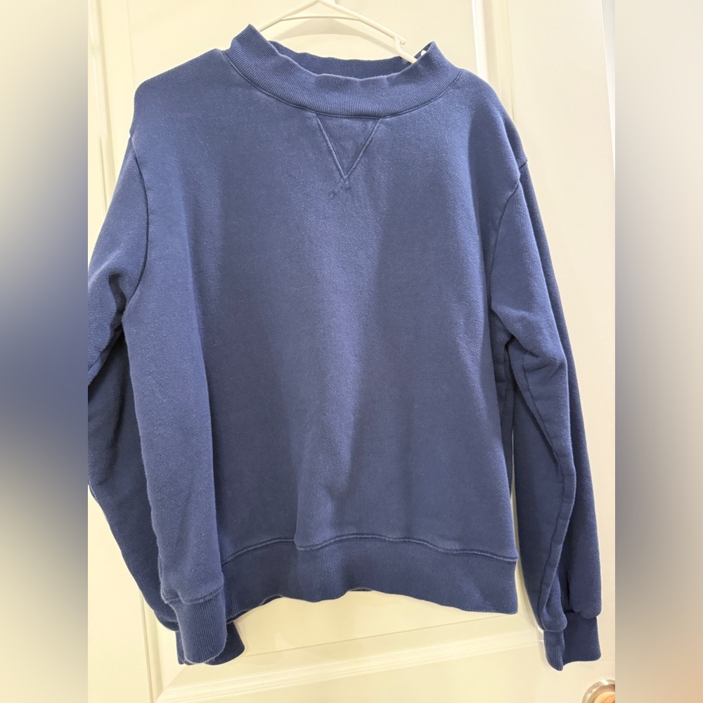 Parke Navy Varsity Mockneck size s/m